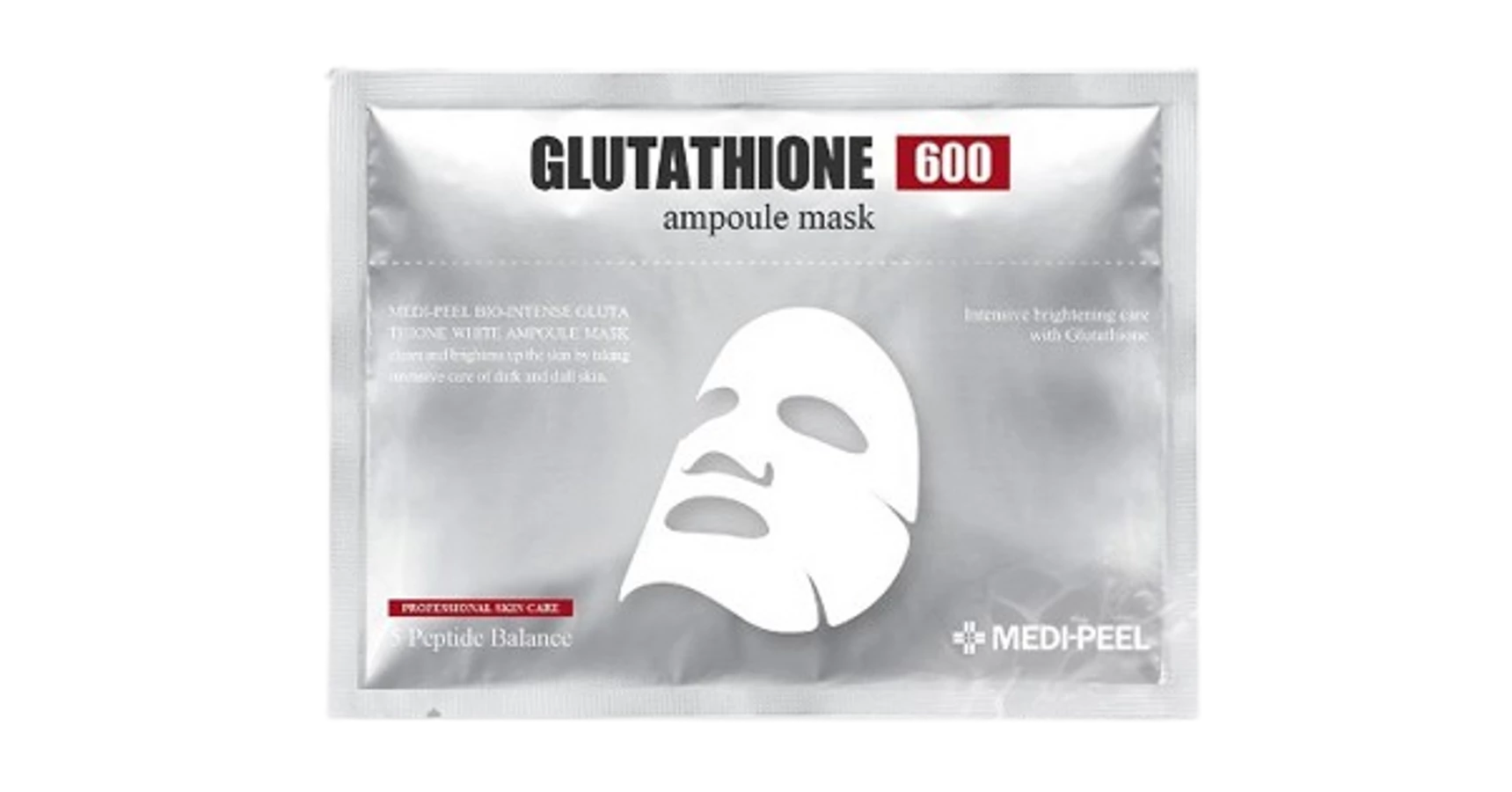 Medi-Peel Bio-Intense Glutathione White Ampoule Mask  Antyoksydacyjna  Maska W Pachcie Z Glutationem I Witaminami 1szt/30ml