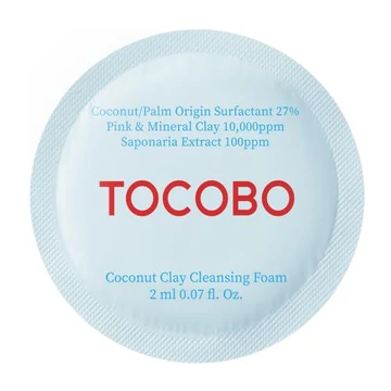 Tocobo Coconut Clay Cleansing Foam SAMPLE