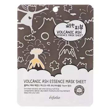 Esfolio Pure Skin Volcanic Ash Essence Mask Sheet