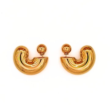 immaculati biggie golden earring