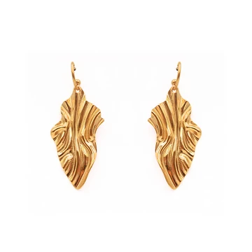 immaculati leafie golden earring