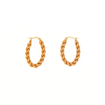 immaculati twistie golden earring