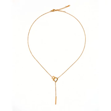 immaculati cubie golden necklace