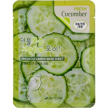 3W Clinic Fresh Cucumber Mask Sheet