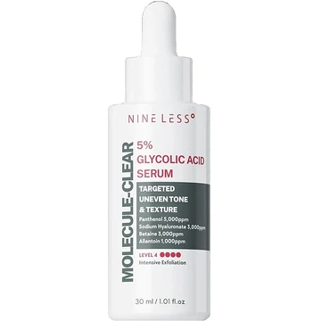 Nine Less Molecule-Clear 5% Glycolic Acid Serum