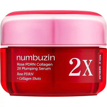 Numbuzin No.2 Rose PDRN Collagen 2X Plumping Serum