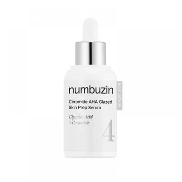 Numbuzin No.4 Ceramide AHA Glazed Skin Prep Serum 