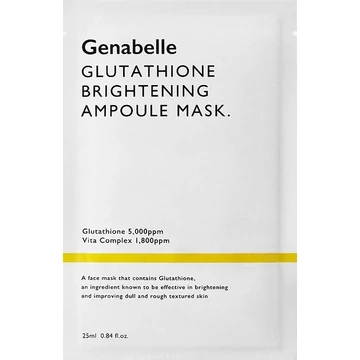 Genabelle Glutathione Brightening Ampoule Mask