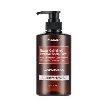 Kundal Natural Caffeine &amp; Intensive Scalp Care Shampoo – Cherry Blossom