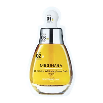 Miguhara Big3 Step Whitening Mask Pack Origin Miguhara Big3 Step Whitening Mask Pack Origin