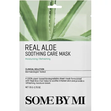 Some By Mi Real Aloe Soothing Care Mask Some By Mi Real Aloe Soothing Care Mask