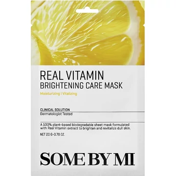 Some By Mi Real Vitamin Brightening Care Mask Some By Mi Real Vitamin Brightening Care Mask