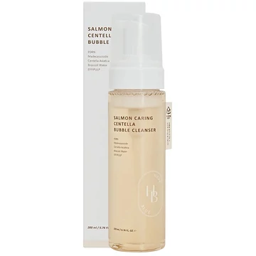 HEVEBLUE Salmon Caring Centella Bubble Cleanser