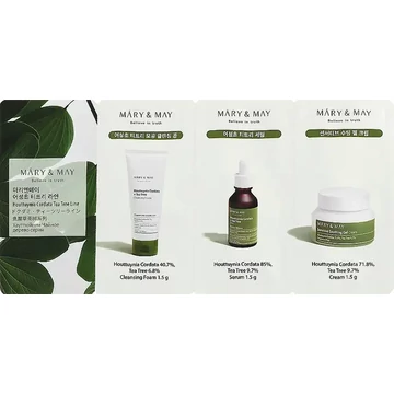 Mary&May Houttuynia Cordata Tea Tree Line Sachet Mary&May Houttuynia Cordata Tea Tree Line Sachet