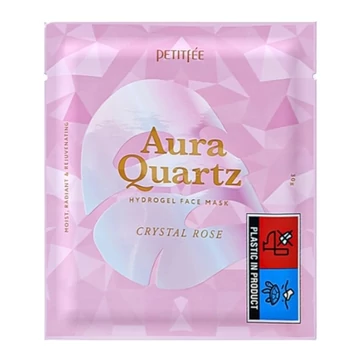 Petitfee Aura Quartz Hydrogel Face Mask Crystal Rose