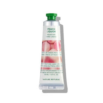 Nature Republic Hand and Nature Peach Liquor Moisture Hand Cream