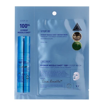  VT Cosmetics Hydrop Reedle Shot 100hL 2-Step Mask