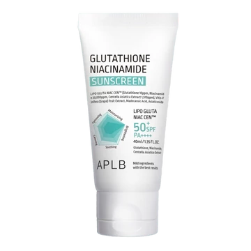 APLB Glutathione Niacinamide Sunscreen SPF50+ PA++++ 