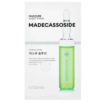 Missha Mascure Rescue Solution Sheet Mask Madecassoside