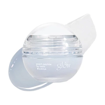 GLOW Peach Peptide Repair Lip Balm – #IceBlue