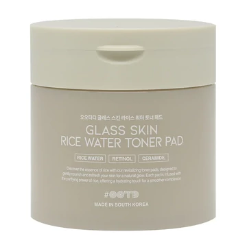 OOTD BEAUTY Glass Skin Rice Water Toner Pad