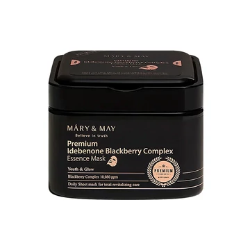 Mary&amp;May Premium Idebenone Blackberry Complex Essence Mask