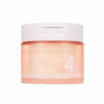 Numbuzin No.4 Pore Zero Peeled Egg Toner Pad Numbuzin No.4 Pore Zero Peeled Egg Toner Pad