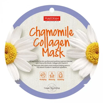 PUREDERM Chamomile Collagen Mask-C