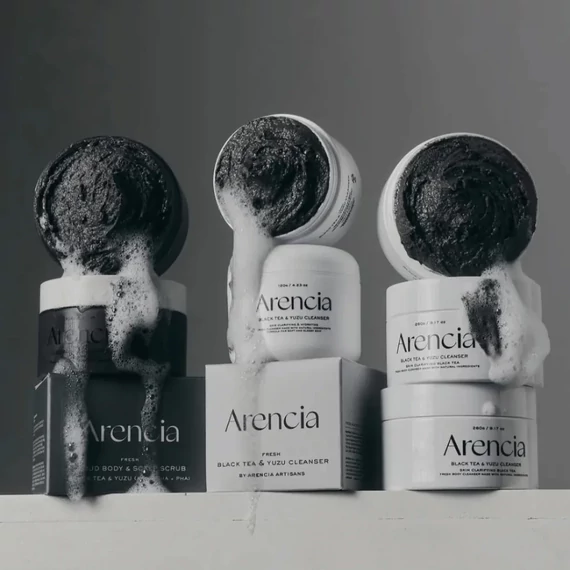 Arencia Fresh Cloud Body & Scalp Scrub - Black Tea & Yuzu - Piling Za Telo In Lasisče 260g