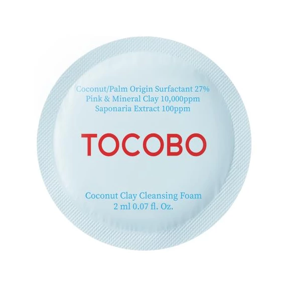Tocobo Coconut Clay Cleansing Foam SAMPLE
