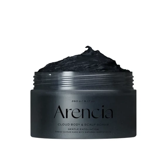 Arencia Fresh Cloud Body &amp; Scalp Scrub - Black Tea &amp; Yuzu
