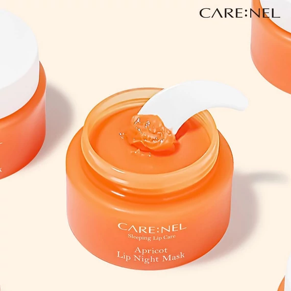 CARENEL Apricot Lip Night Mask – Aprikosen Lippen-Nachtmaske 23g