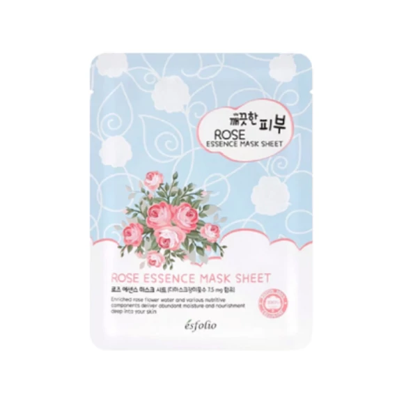 Esfolio Pure Skin Essence Mask Sheet Rose