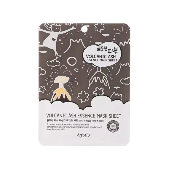 Esfolio Pure Skin Volcanic Ash Essence Mask Sheet