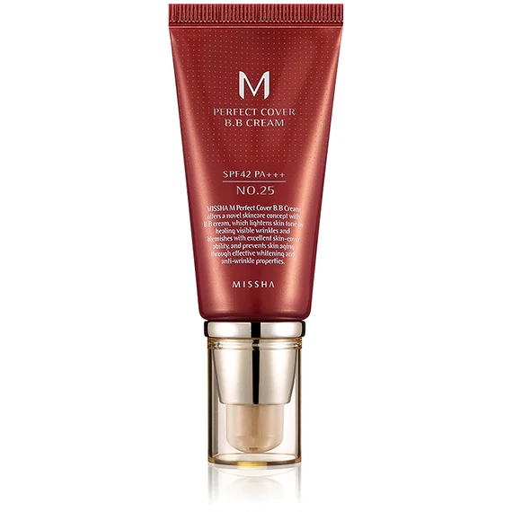 Missha M Perfect Cover BB Cream SPF42/PA++ MINI - 25 Warm Beige 
