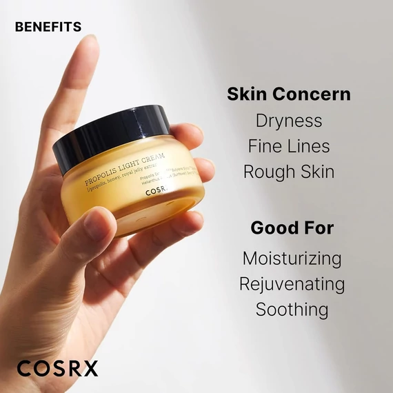 Cosrx Full Fit Propolis Light Cream – Vlažilna krema s propolisom 65ml