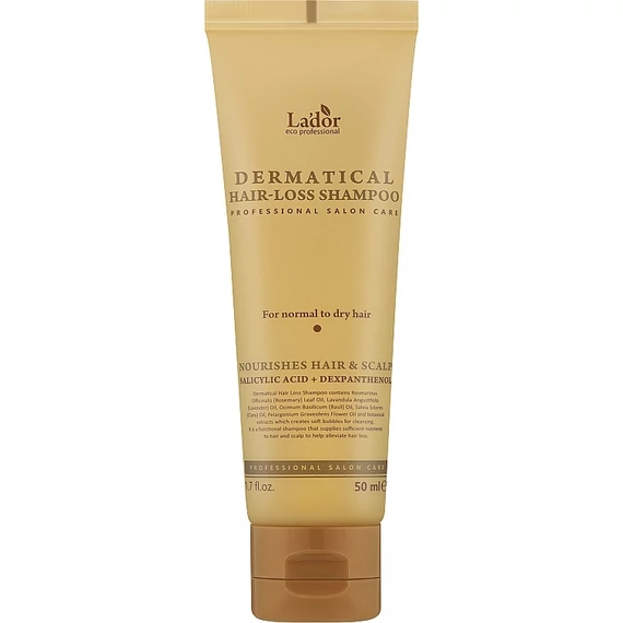 Lador Dermatical Hair-Loss Shampoo - Șampon Fără Sulfați Împotriva Căderii Părului 50ml