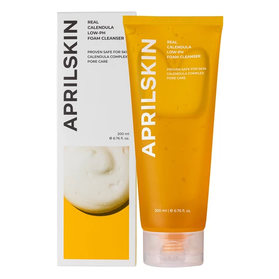 Aprilskin Real Calendula Low pH Foam Cleanser