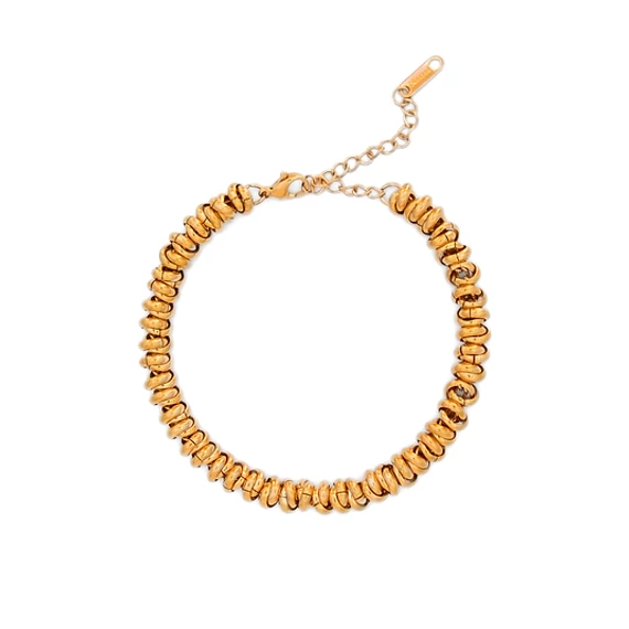 immaculati chunkie golden bracelet