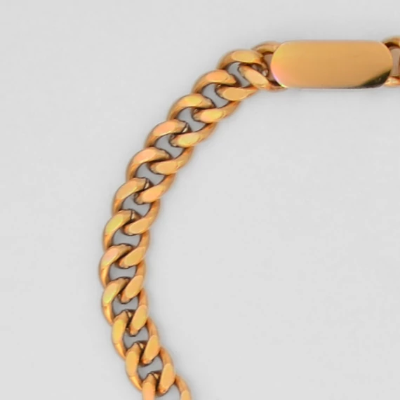 immaculati cuban link golden bracelet 3
