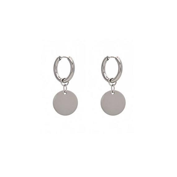 immaculati ceasars silver earring