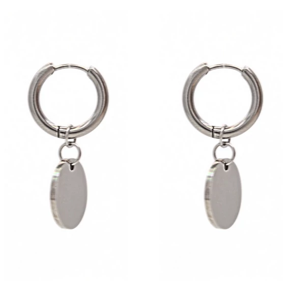 immaculati ceasars silver earring 3