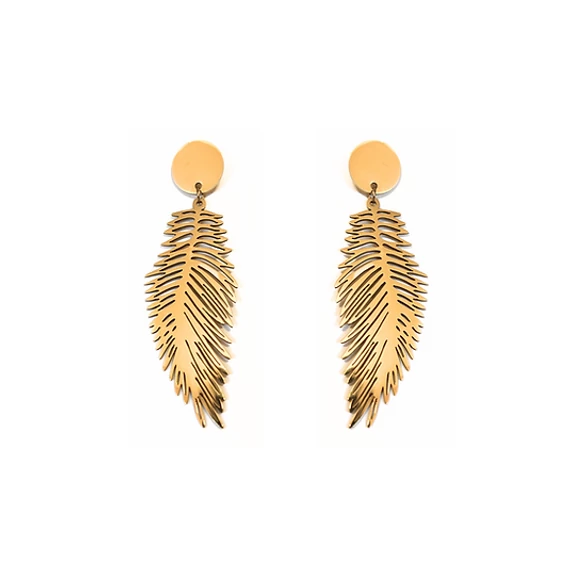 immaculati feathers golden earring
