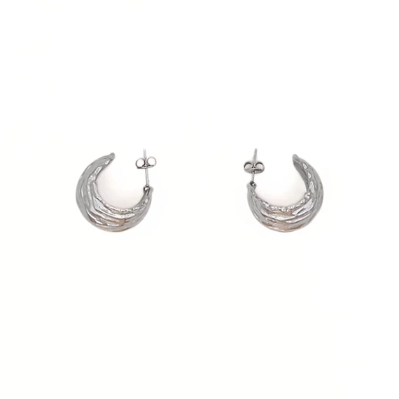 immaculati ingeus silver earring