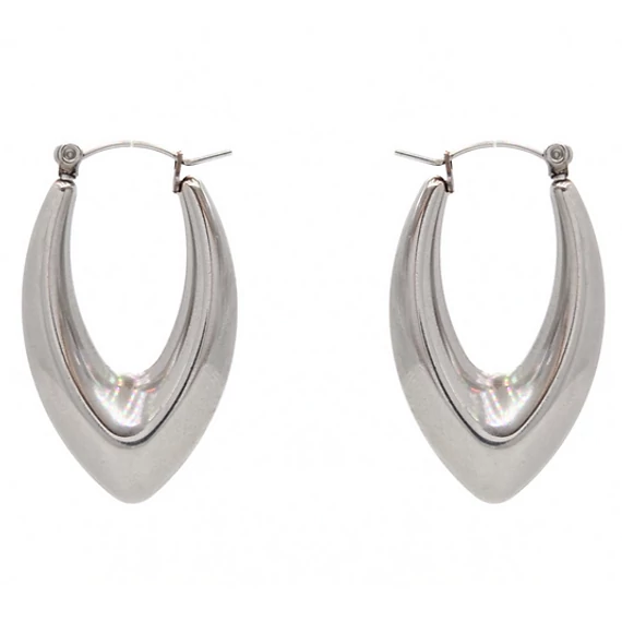 immaculati thickie silver earring 1