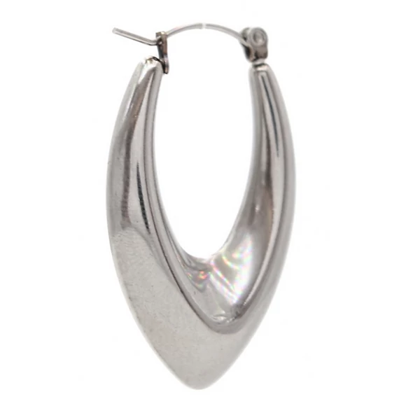 immaculati thickie silver earring 3