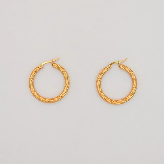 immaculati torqueo golden earring 2