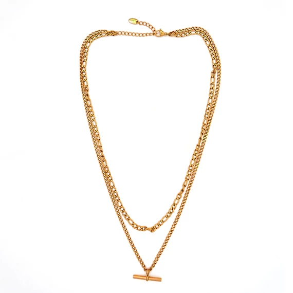 immaculati claustrum golden necklace