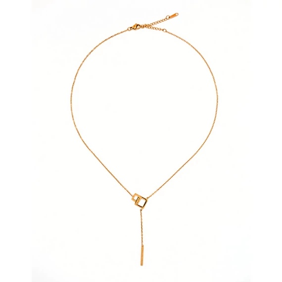 immaculati cubie golden necklace