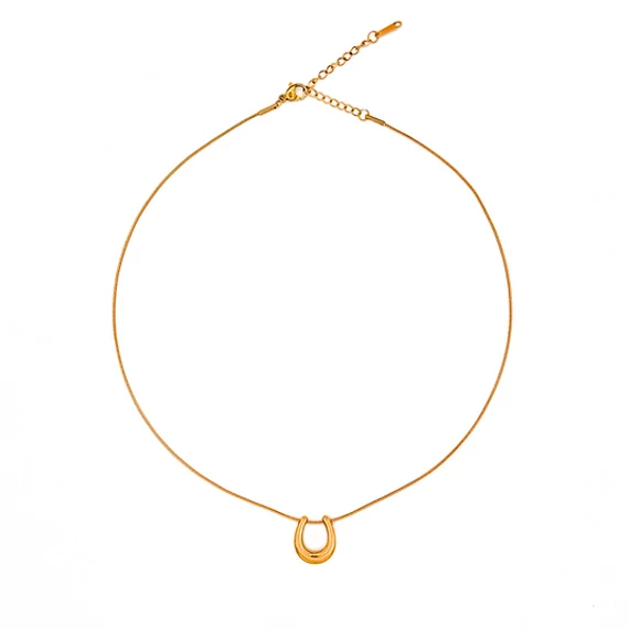 immaculati luckie golden necklace
